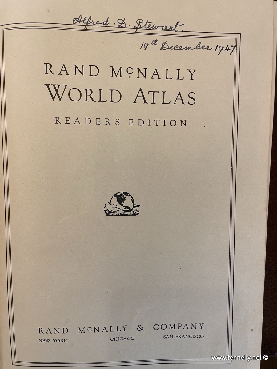 741 Sold Rare 1932 Replogle Globe, Standard Globe with Bespoke Stand and Atlas - Image 8