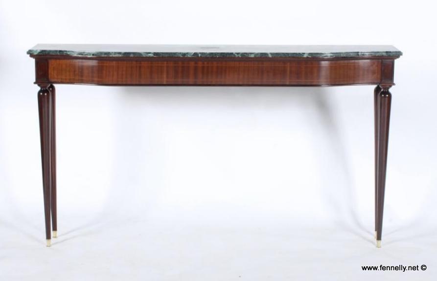 878 Stunning Mid Century Large Console Table - Italian Circa 1950 - Image 2