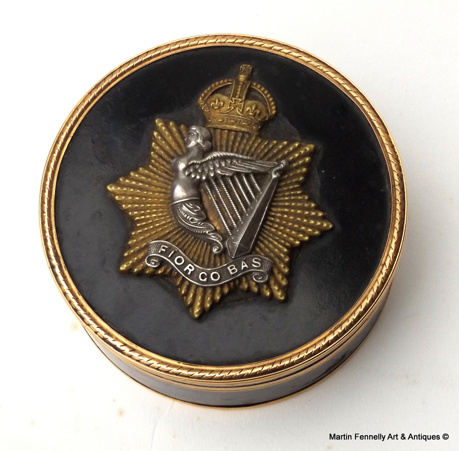 765 Sold Regal Irish Trinket Box with Aristocratic Provenance - Circa 1810 - Image 6