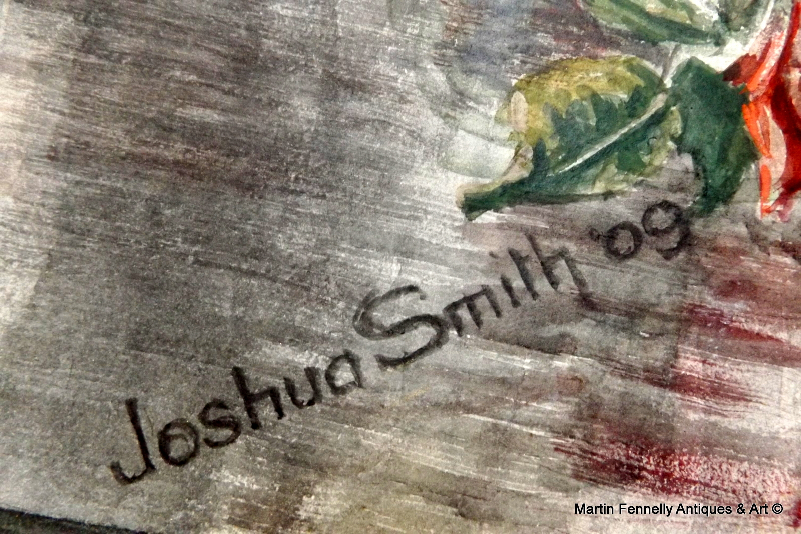 491 Sold Joshua Smith - Canadian - Young Boy Seated - Watercolour 1909 - Image 6