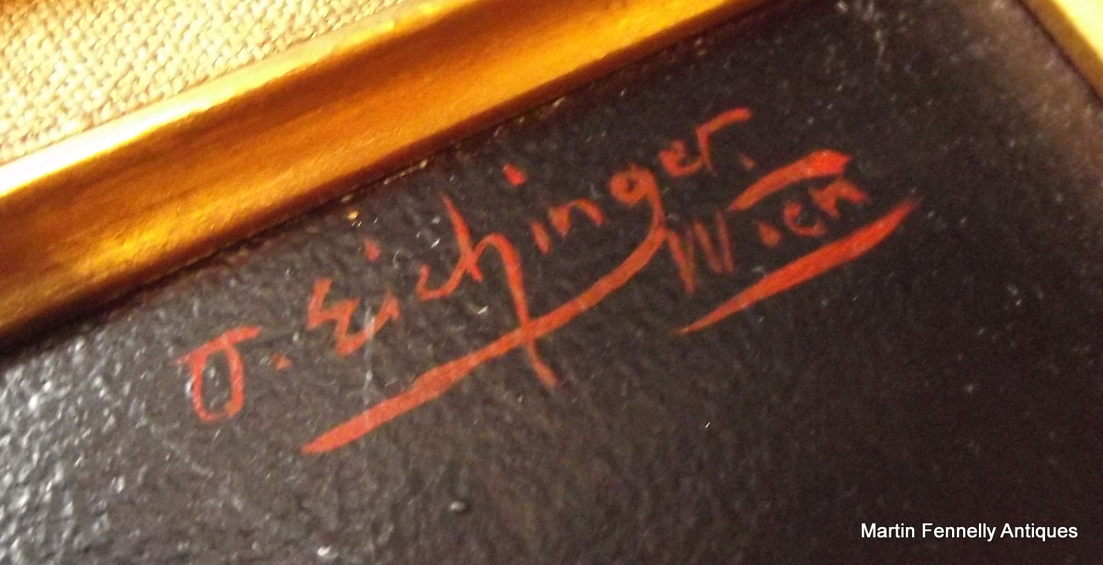 881 Sold Otto Eichinger (1922-2007) - Austrian - Man with Pipe - Image 3