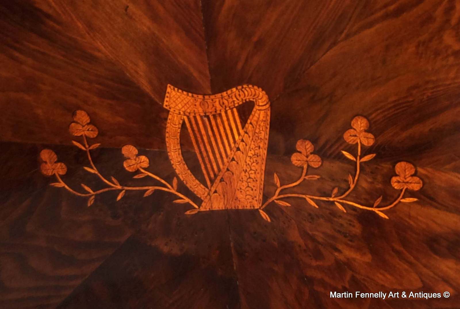 501 Sold Museum Quality Irish Killarney Rare Antique Flip Top Table Circa 1870 - Image 5