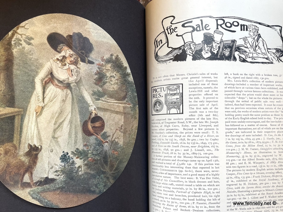 942 Sold Volume Set of The The Connoisseur Illustrated Magazine 1901-1910 - Image 8