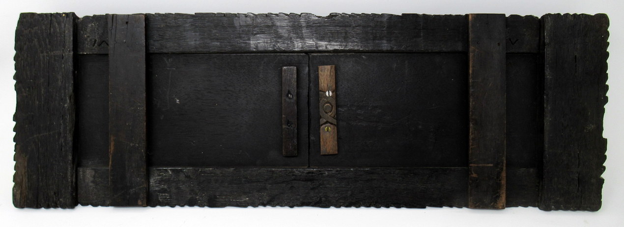 682 Sold Rare Irish Carved Bog Oak Book Slide Attrib. to Cornelius Goggin Dublin Ireland 19Ct - Image 7