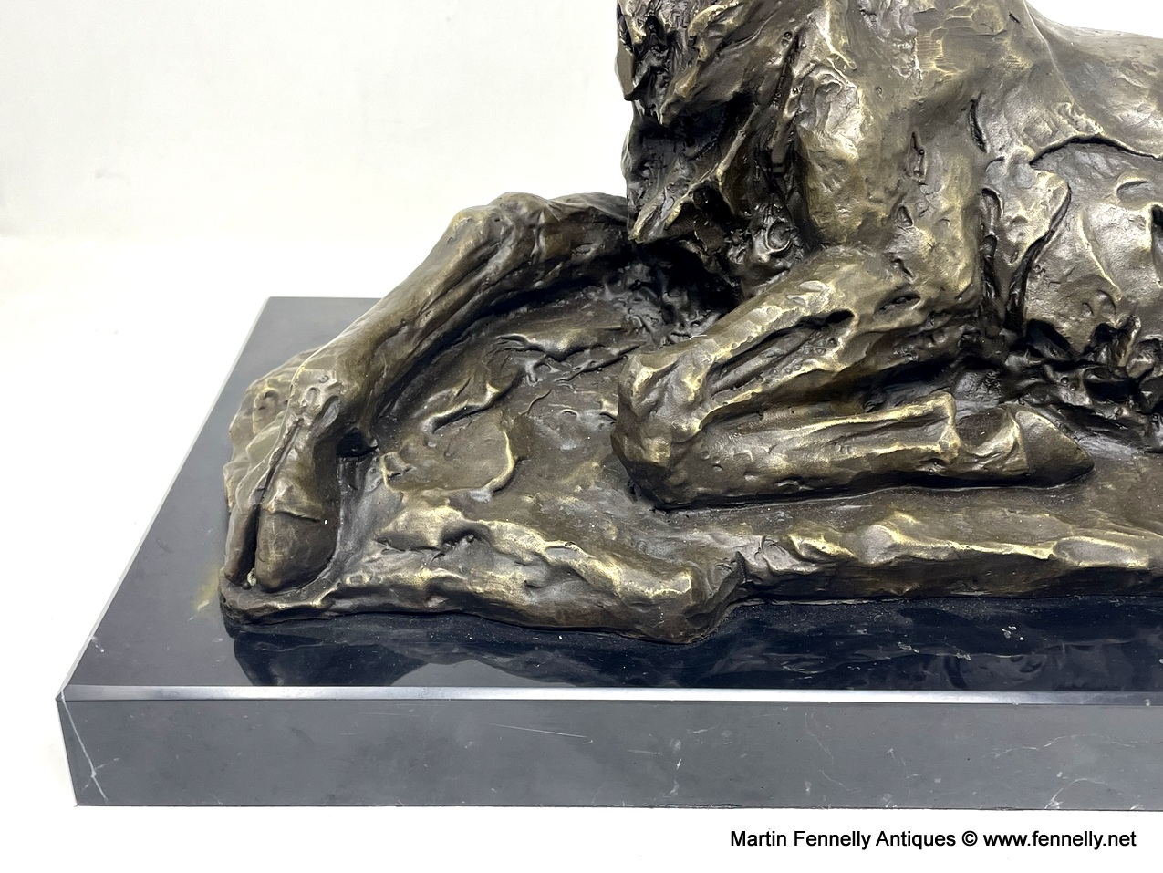 029 Sold Superb Bronze Red Deer Stag - Thomas Cartier - Marble Base - Image 4