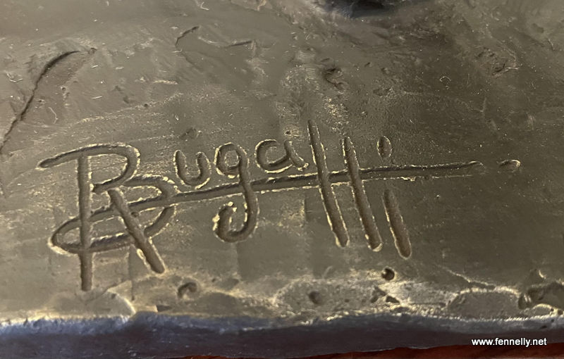 M123 Bronze Statue of Jaguar - Heavy - Art Deco - Bugatti - Image 5