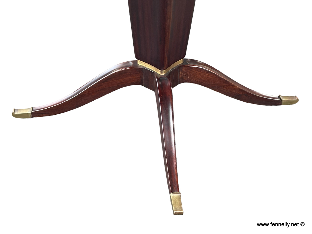 003 Paolo Buffa Dining Table and Chairs - Italian - Rosewood Circa 1950 - Image 4