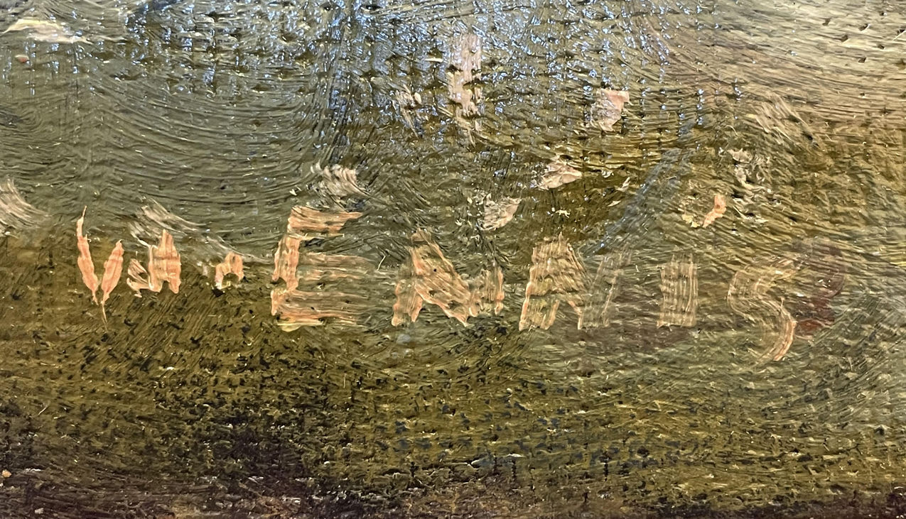 549 Sold Oil on Board - William Ennis - 1993 - Ireland Eye Circa 1980 - Image 3