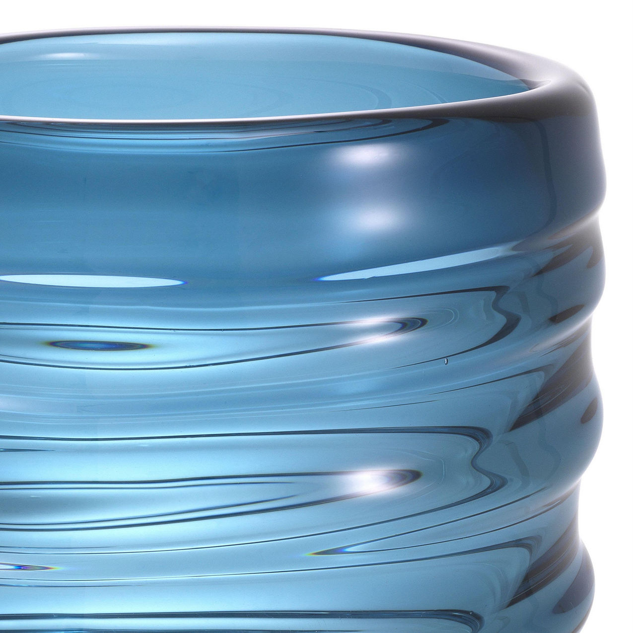 M159 Sold Pair of Stunning Hand Blown Xalvador Vases - Eichholtz - Image 4