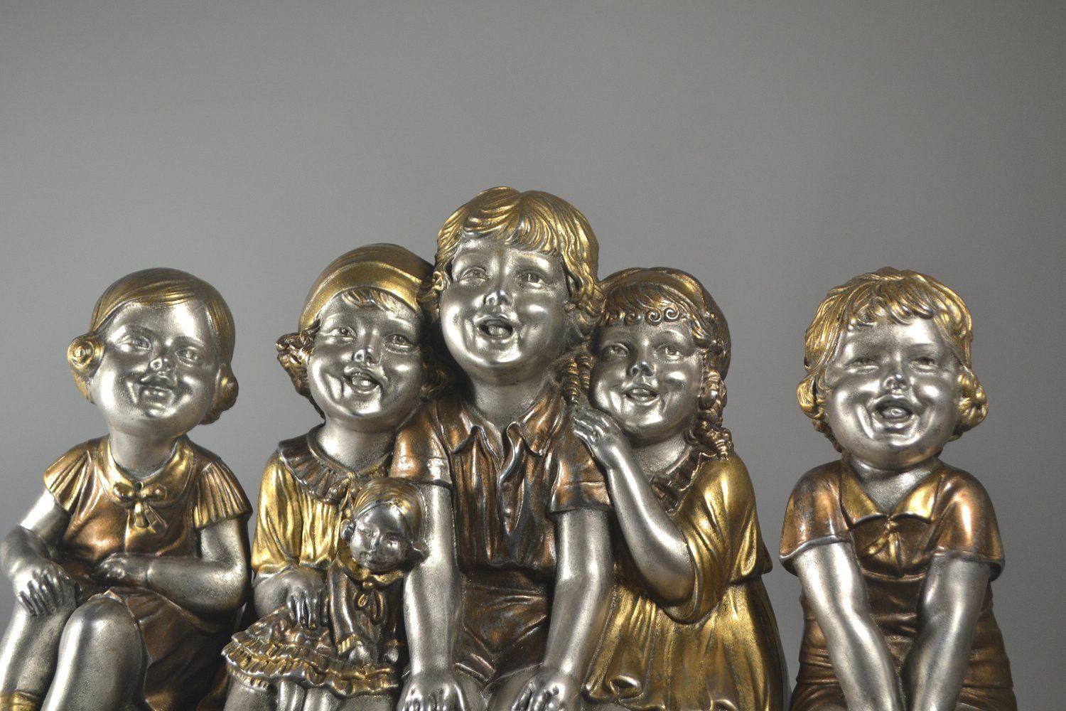 393 'Sitting Pretty' - Gold and Silver Plated Sculpture - Circa 1920 - DH Chiparus - Image 2