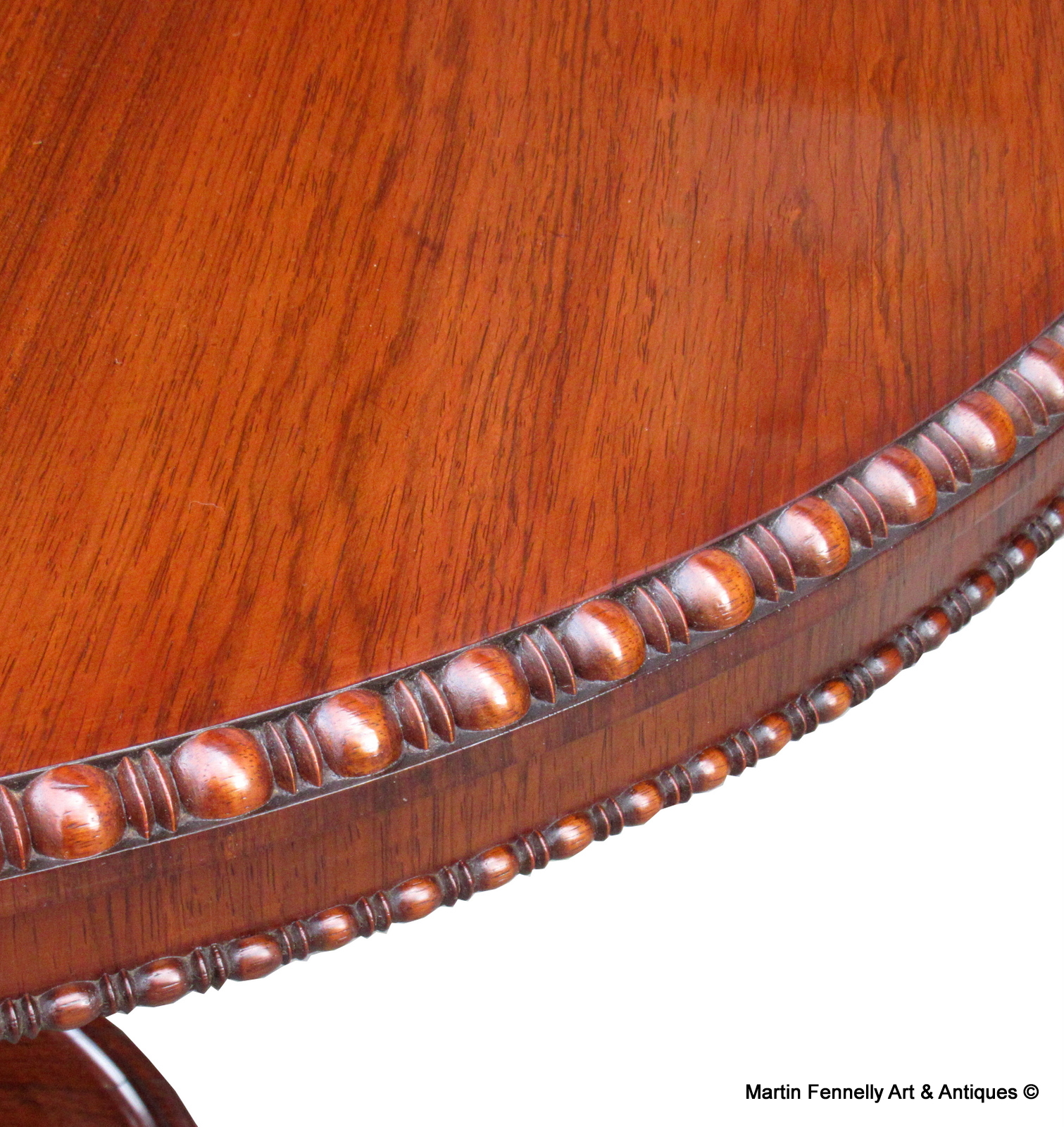 625 Sold William IV Rosewood Centre - Dining table - Circa 1830 - Image 3
