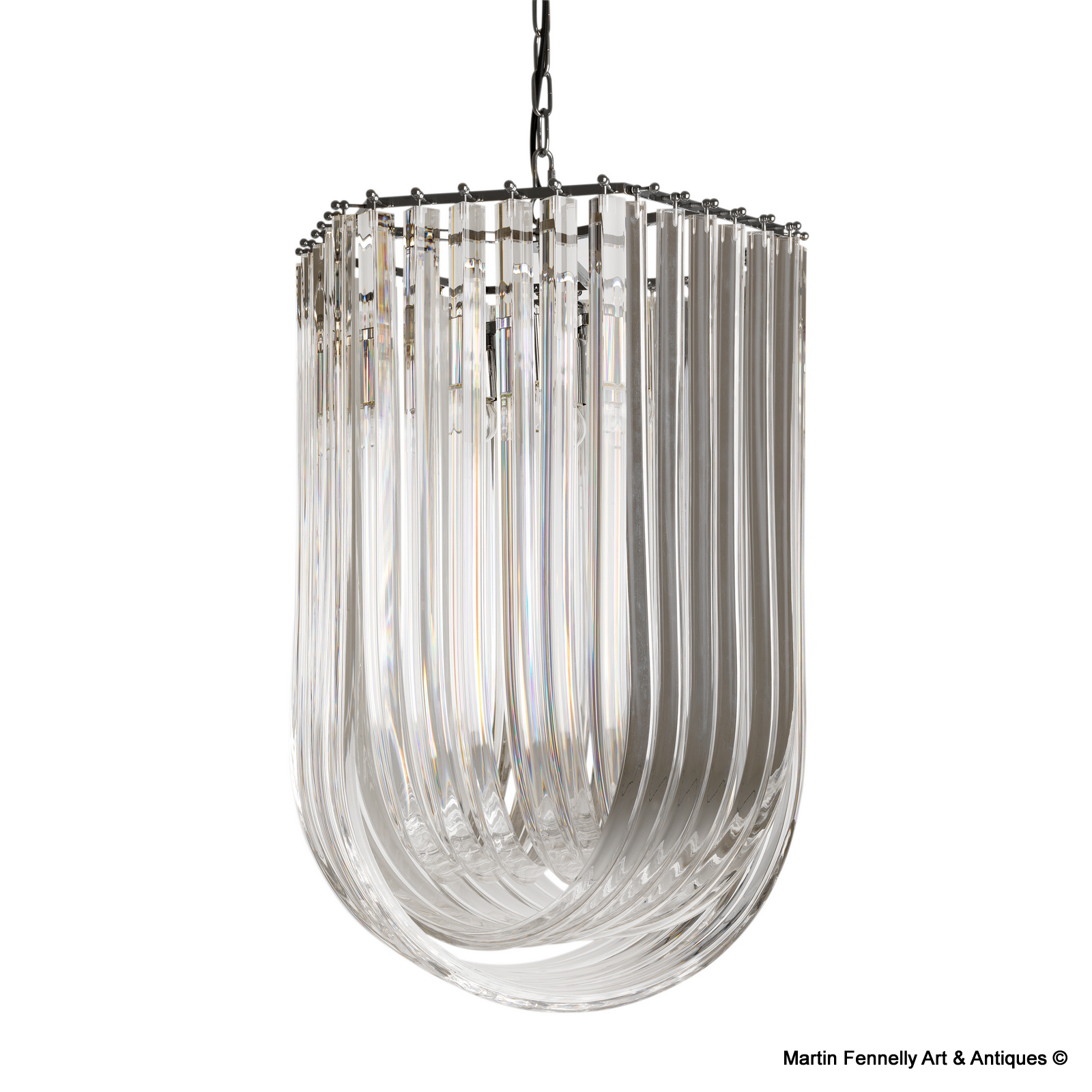 M040 Large Venini Chandelier - Carlo Nason - Italian - Murano - Eichholtz - Image 2