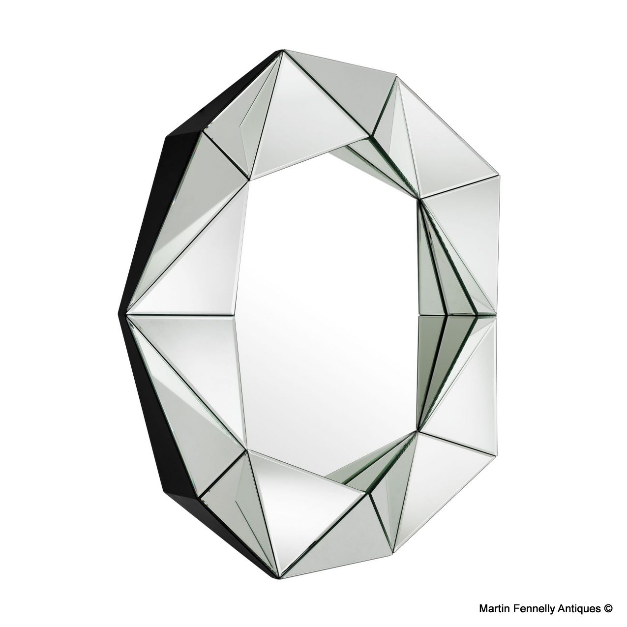 M116 Mid Century Style Mirror with Deco Influences - The Del Rey Mirror - Image 2