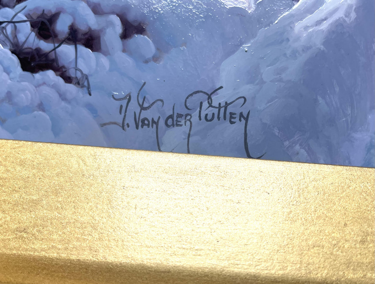 911 Sold Daniel Van der Putten - Glenquin Castle, Limerick - Oil Painting on Panel - Image 3