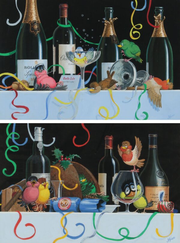 M143 Julian Friers RUA, 'Wildfowl Party' Pair