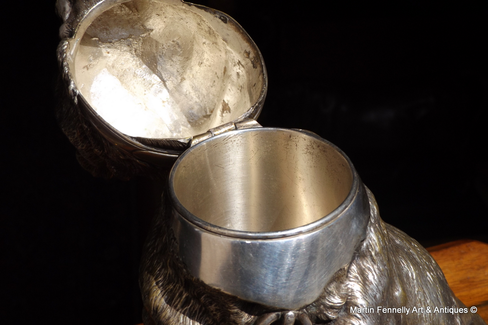 509 Sold Beautiful Bronze of French Bulldog and Pups - Circa 1890 - Humidor - Image 5