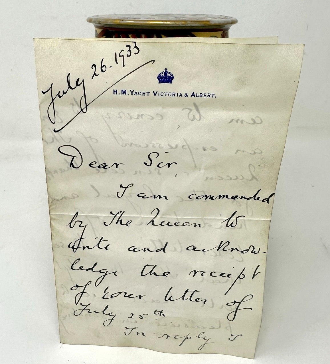 216 Sold Antique Asian Chinese Porcelain Export Ginger Jar Vase Important Royal Povenance - Image 7