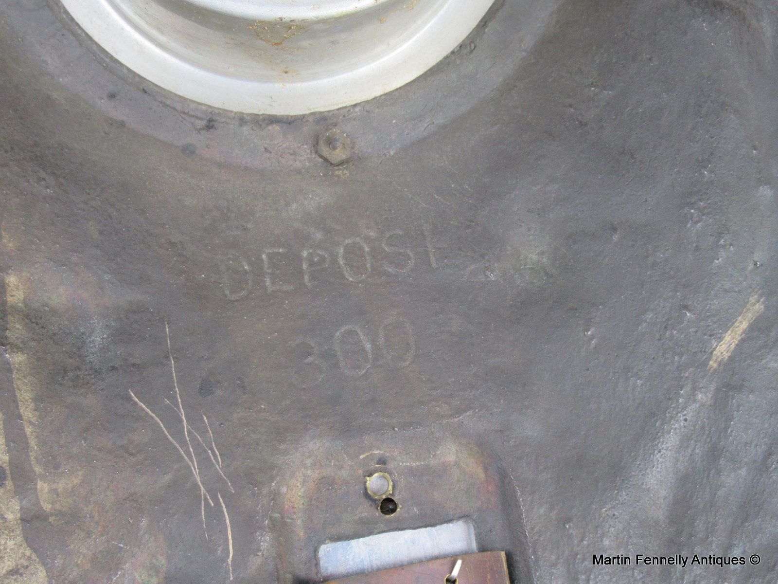 978 Rare Art Nouveau Wall Barometer - French - Circa 1905 - Image 7