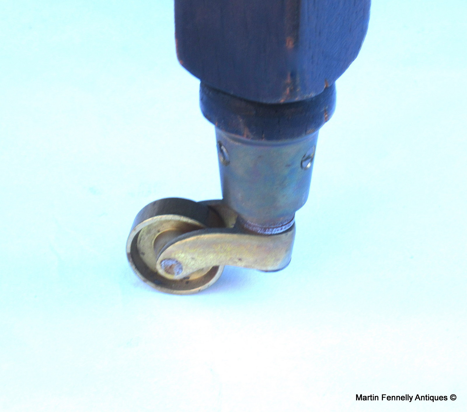 545 Sold English Edwardian Mahogany Canterbury - Circa 1900 - Image 5