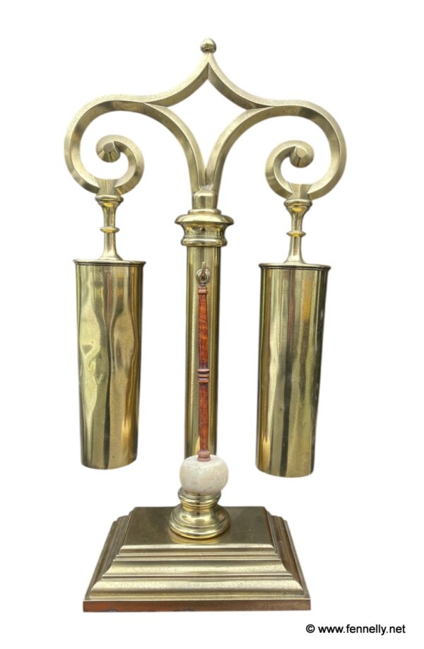 828 Large Brass Dinner Gong - 1918 Shell Cases - Large Size