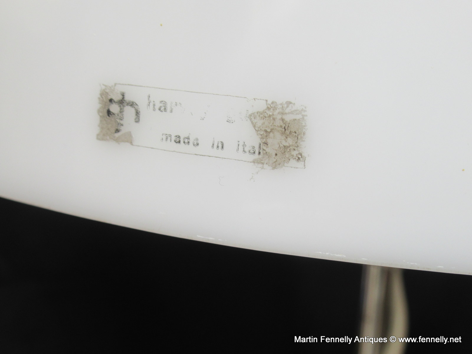 M128 Harvey Guzzini Table Lamp - Guzzini Brothers - 1970's - Faro Lamp - Image 2