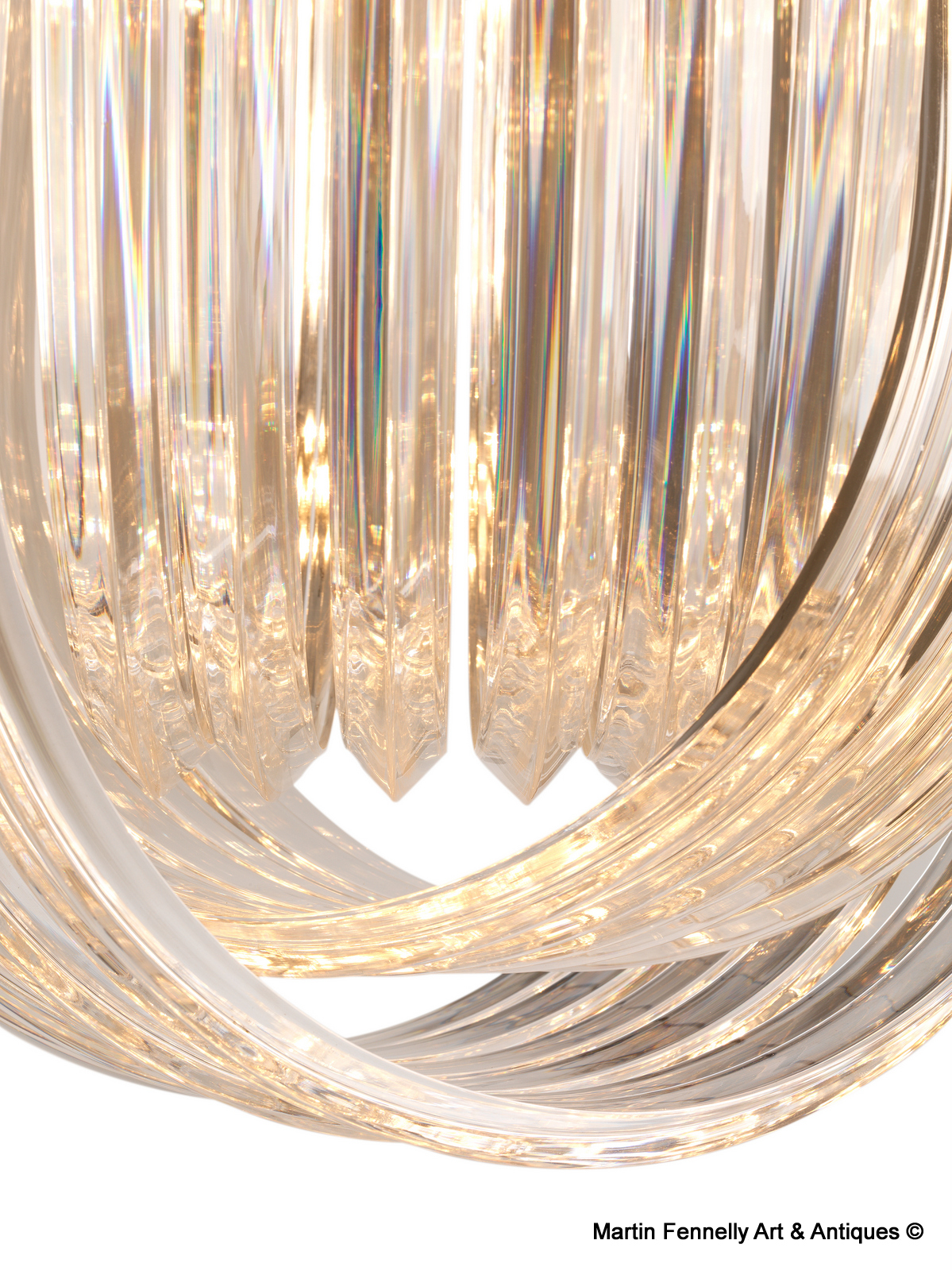 M040 Large Venini Chandelier - Carlo Nason - Italian - Murano - Eichholtz - Image 3