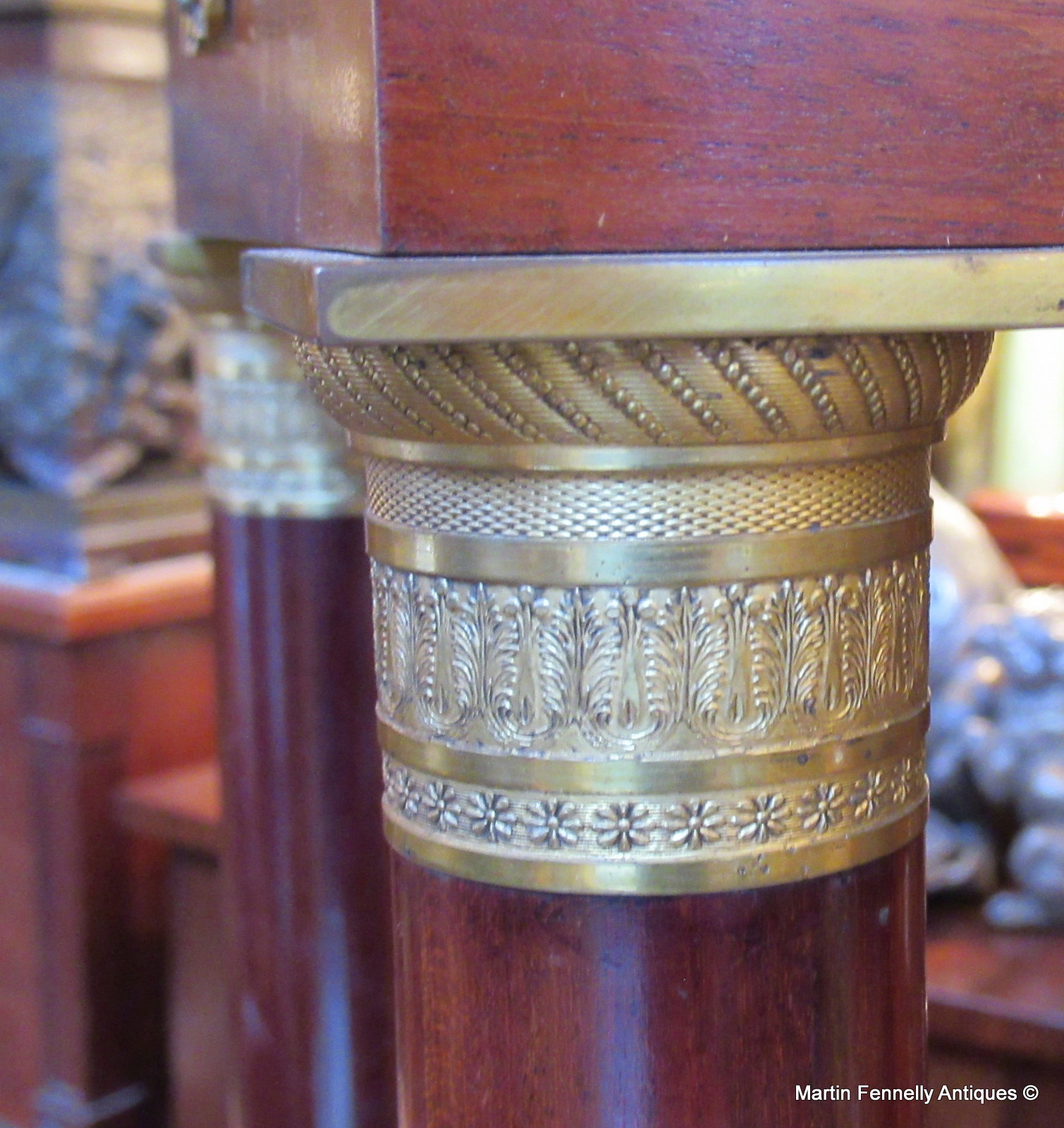 232 Sold Pair of Mahogany H.F. Jansen and Zonen, Amsterdam Pedestals - Superb - Image 5