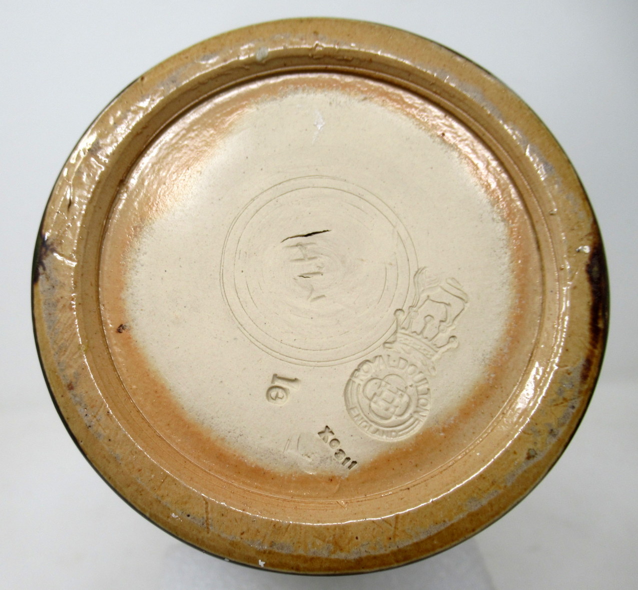 346 Antique Pair English Porcelain Royal Doulton Ceramic Art Nouveau Vases Urns - Image 5