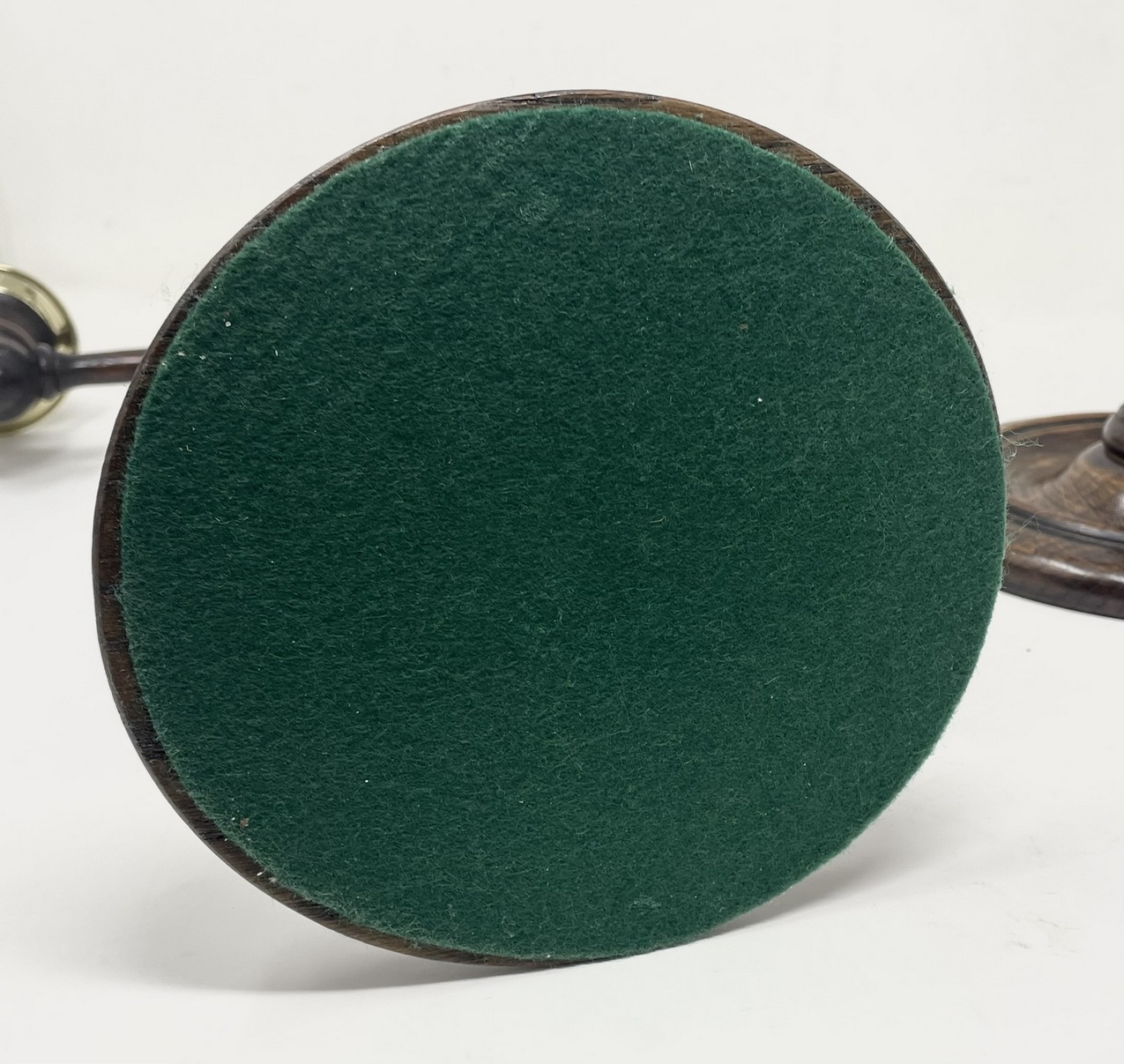 771 Sold Rare Pair of Thrre Light Oak Candelabra - Circa 1900 - Image 7