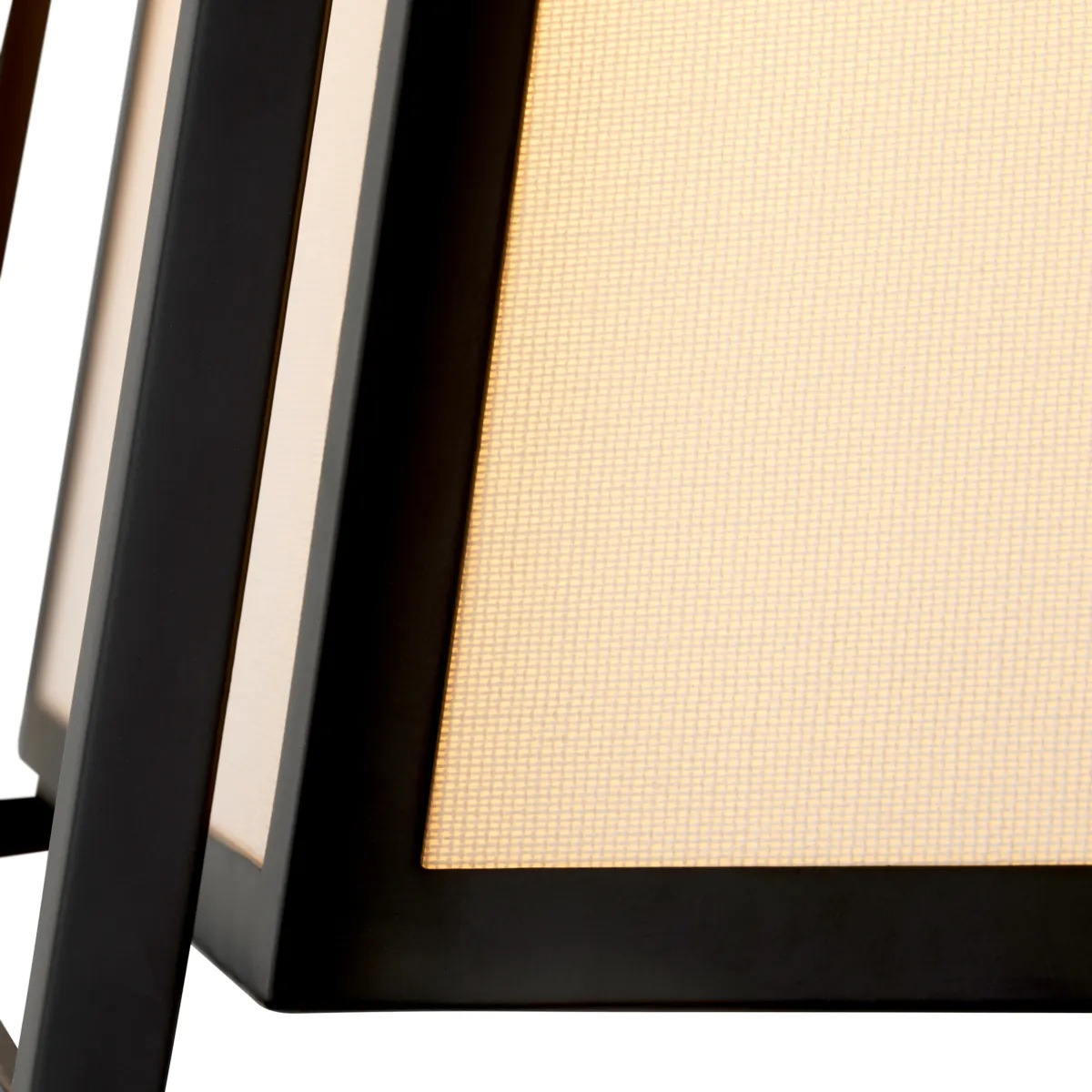 M161 Moreno Lantern - Metal and Fabric - Large - Eichholtz - Image 3