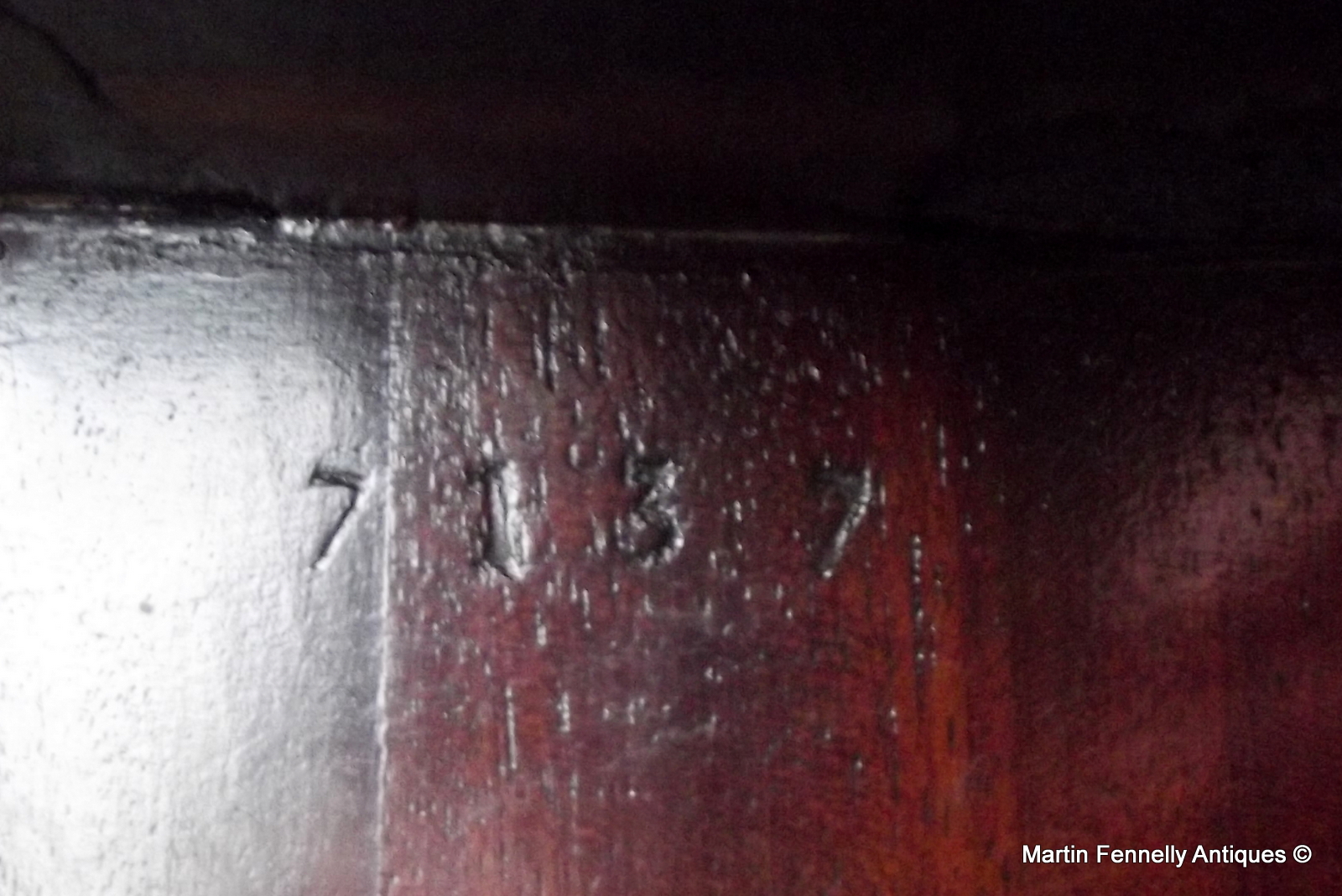 116 Irish Regency Mahogany Twin Door Cabinet - Circa 1820 - Image 3