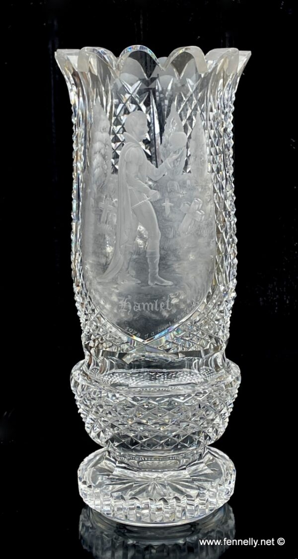 244 Waterford Crystal Limited Edition Vase - Hamlet - 1978