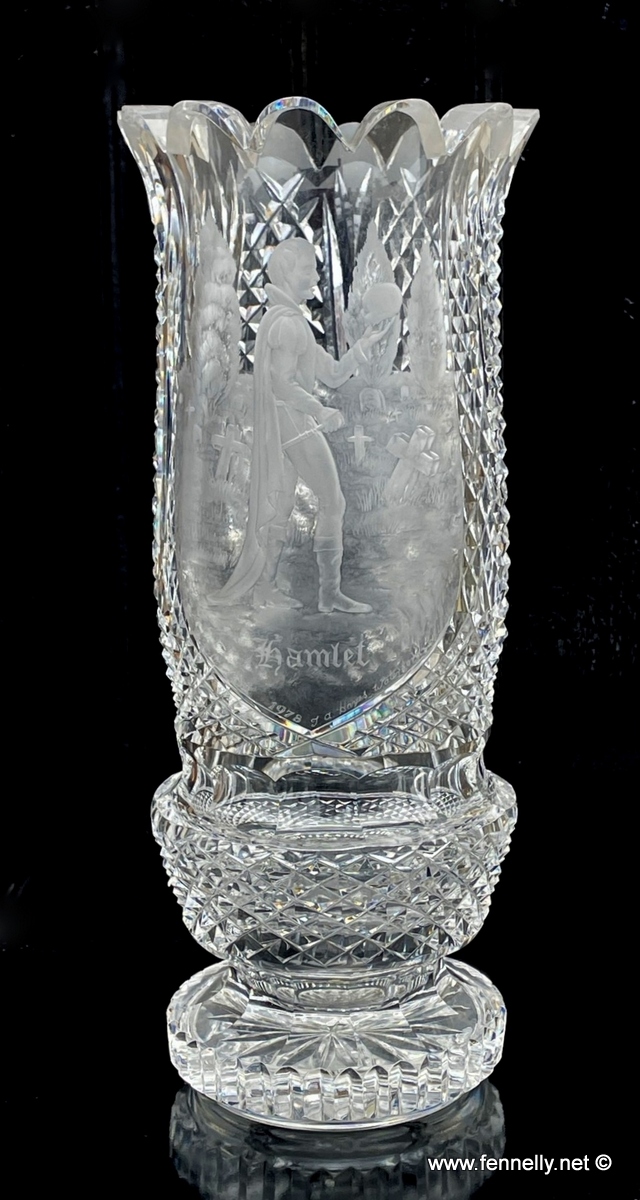 244 Waterford Crystal Limited Edition Vase - Hamlet - 1978