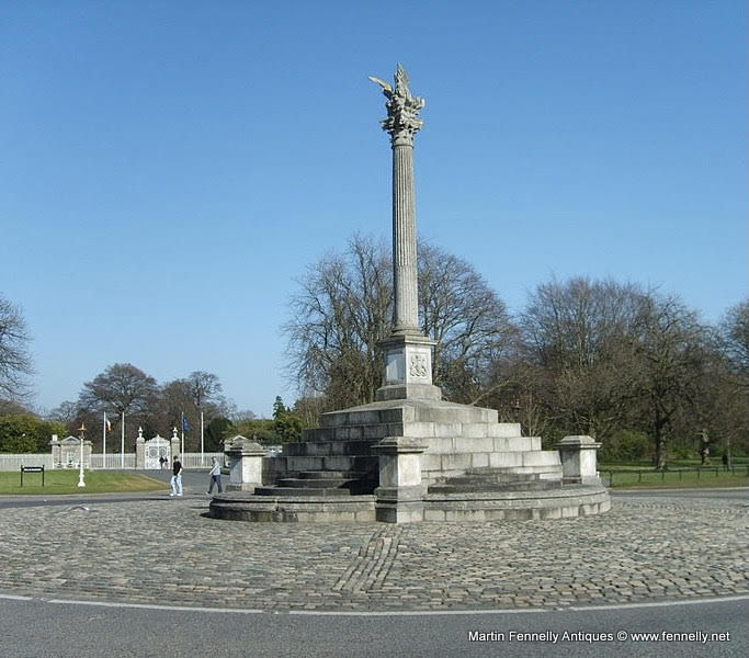 522 Sold Superb Miniature - Pheonix Monument - Solid Silver 1963 - Irish - Image 5