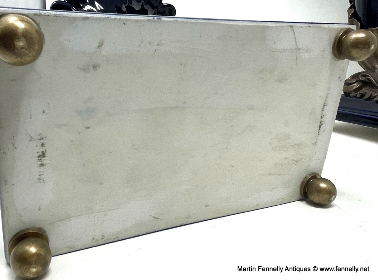 049 Superb Pair of Porcelain and Gilt Bronze Cornucopia - Italian - Image 8