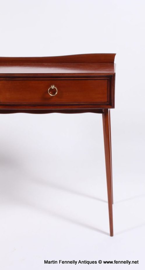 811 Sold Pair Of Elegant Mid Century Italian Bedside Tables - Cherrywood - Image 4