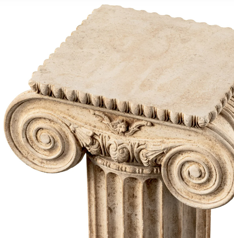 M166 Beautiful Pair of Miniature Marble Columns - Artemis Columns - Image 4