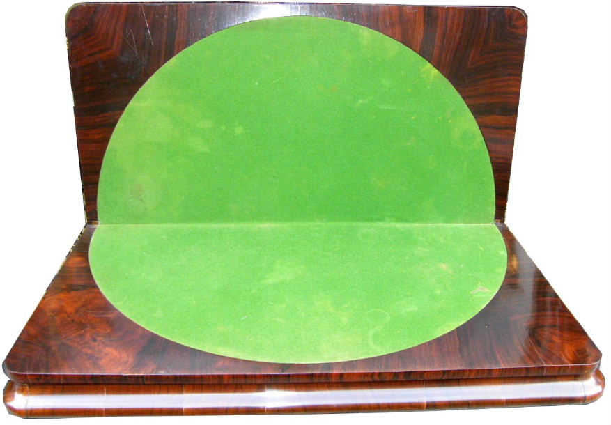 770 Antique English Victorian Rosewood Cardtable - Image 3