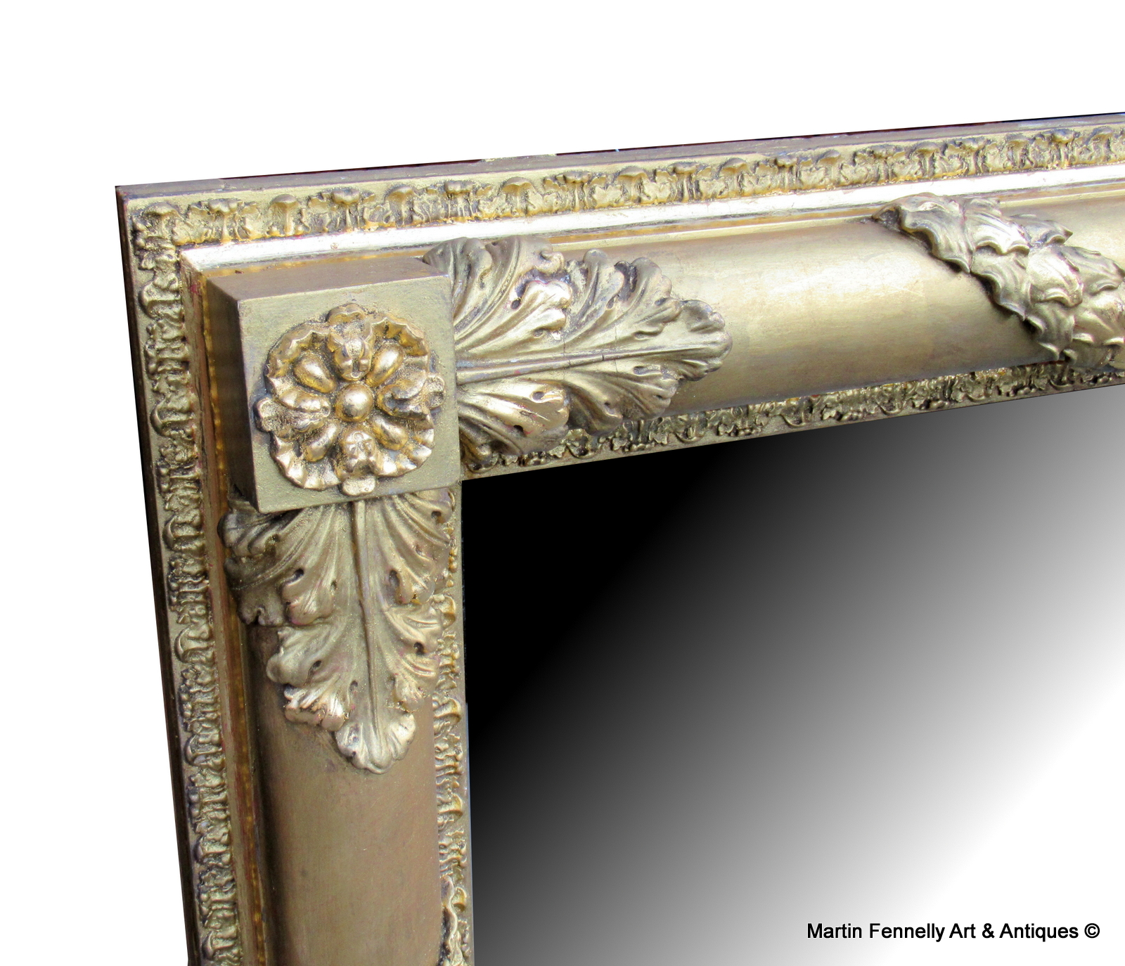 761 Sold Regency English Overmantel Mirror - Circa 1820 - Image 2