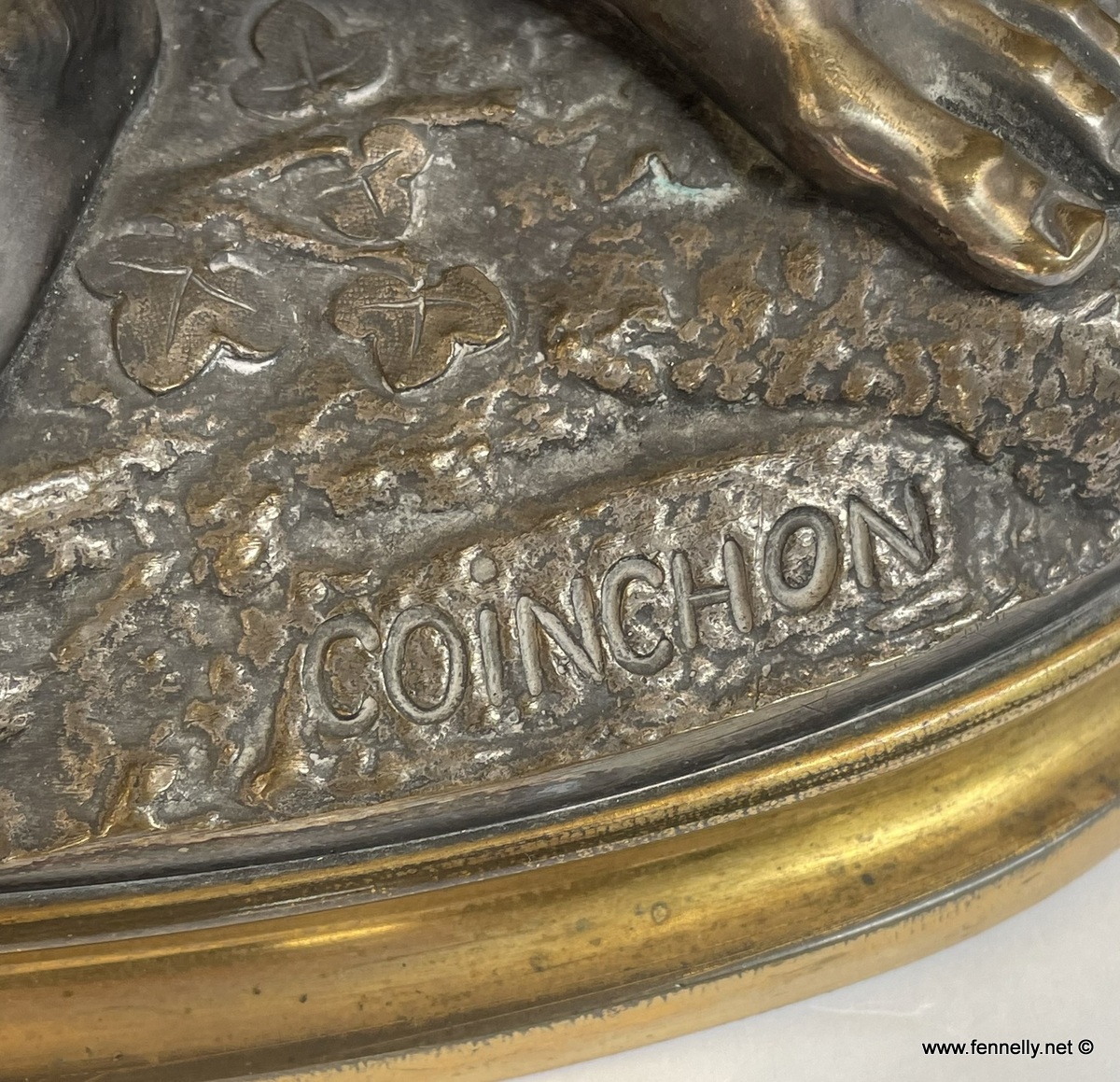 117 Sold Bronze - The Flute Lesson by Jacques Coinchon (1814-1881) - Image 5