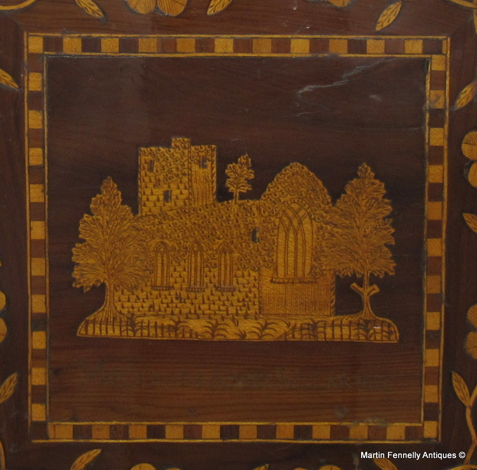 300 Sold Rare Irish Killarneyware Jewellery Casket Mid 19th Century - Image 7