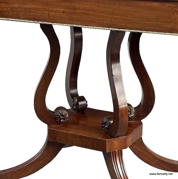 696 Sold Mahogany Tea Table - English - Circa 1820 - Image 4