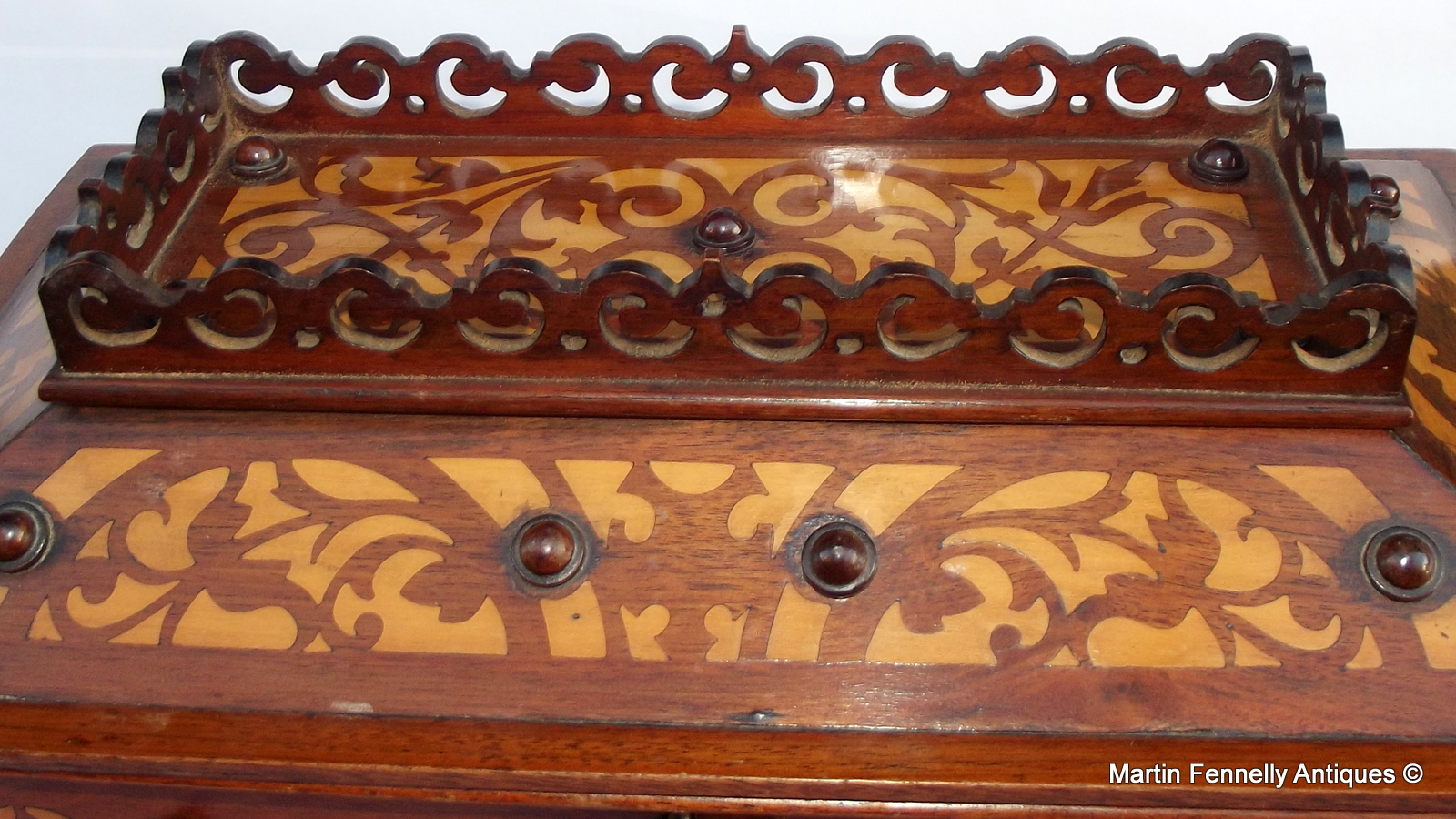 050 Sold Rare Large English Casket - Stunning Quality - Circa 1890 - Image 3