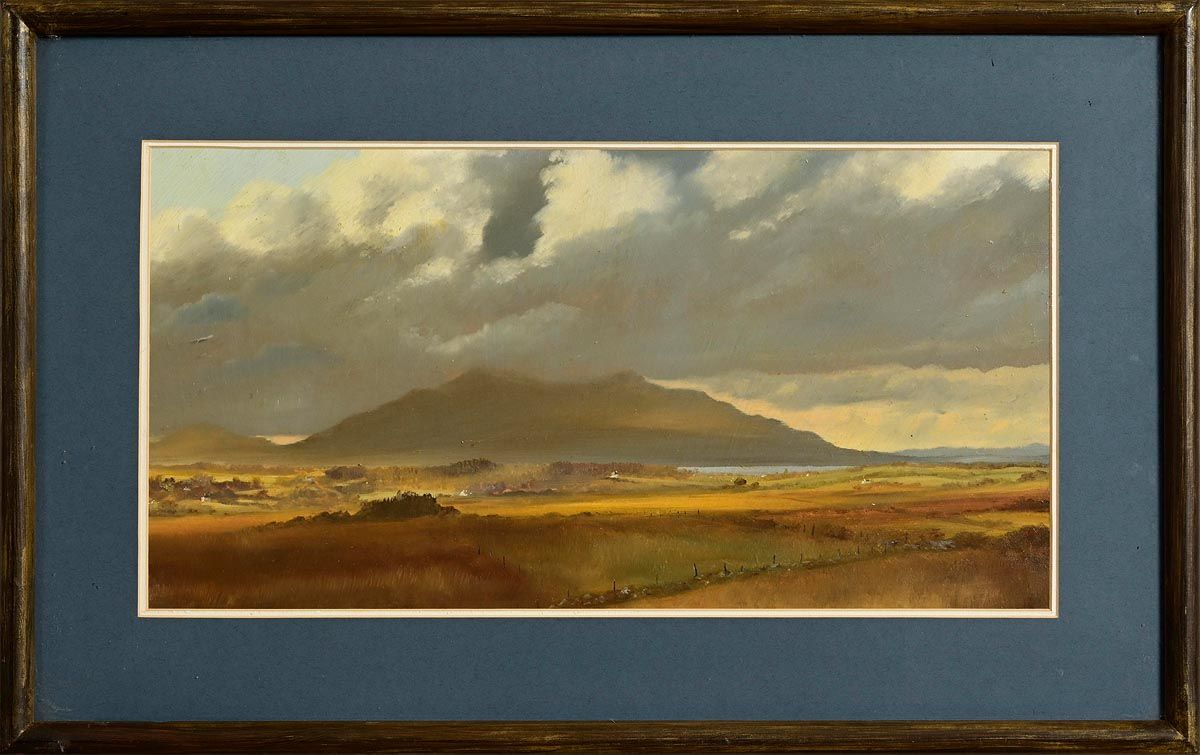 534 Mark Eldred (b1964) - Evening View Killarney - Oil on Card - Image 2