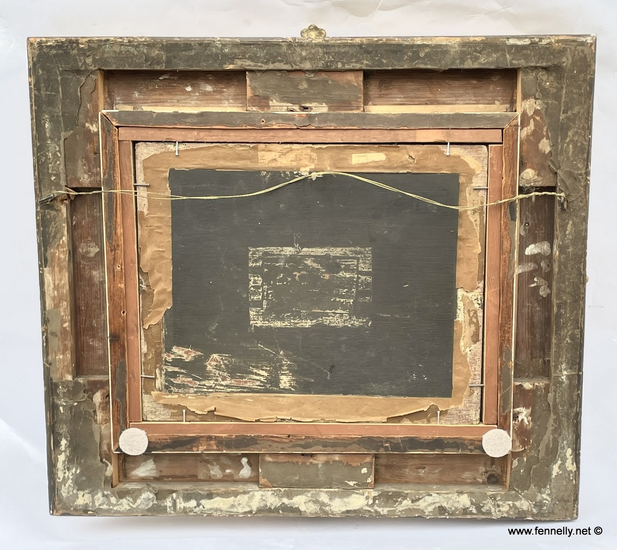 105 Sold George Bernard O'Neill - Oil on Board - Lets Play - Image 4