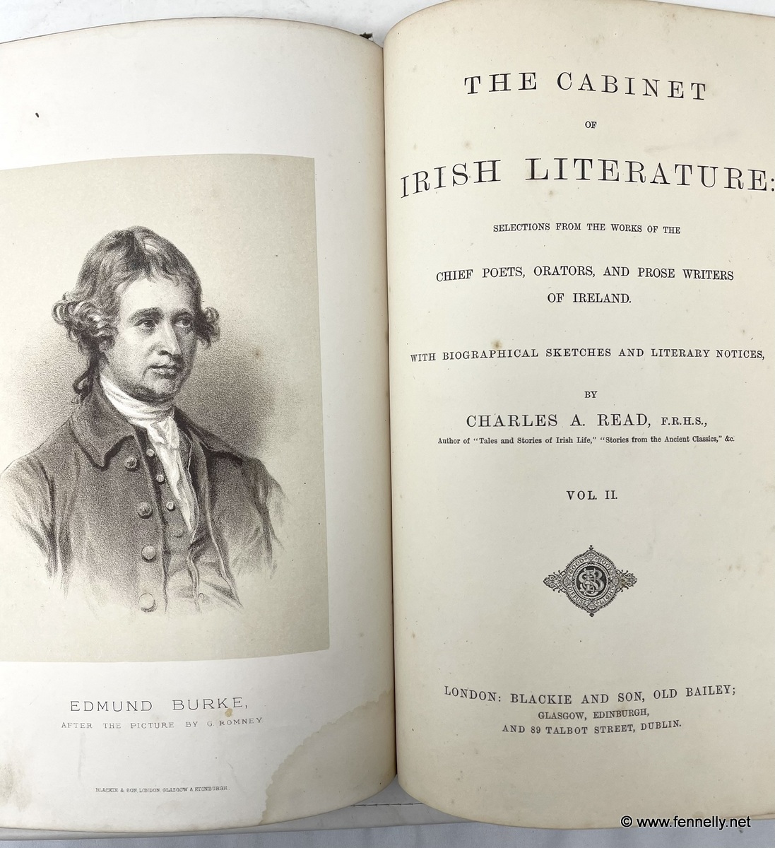 773 The Cabinet of Irish Literature - Blackie and Son 1880 - Image 4