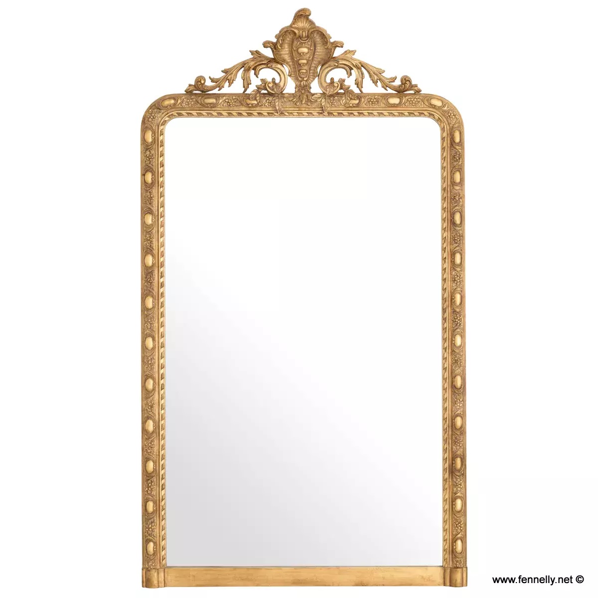 M181 Large Pair of Gilt Carved Mahogany Mirrors - Ludovico Mirrors - Image 2