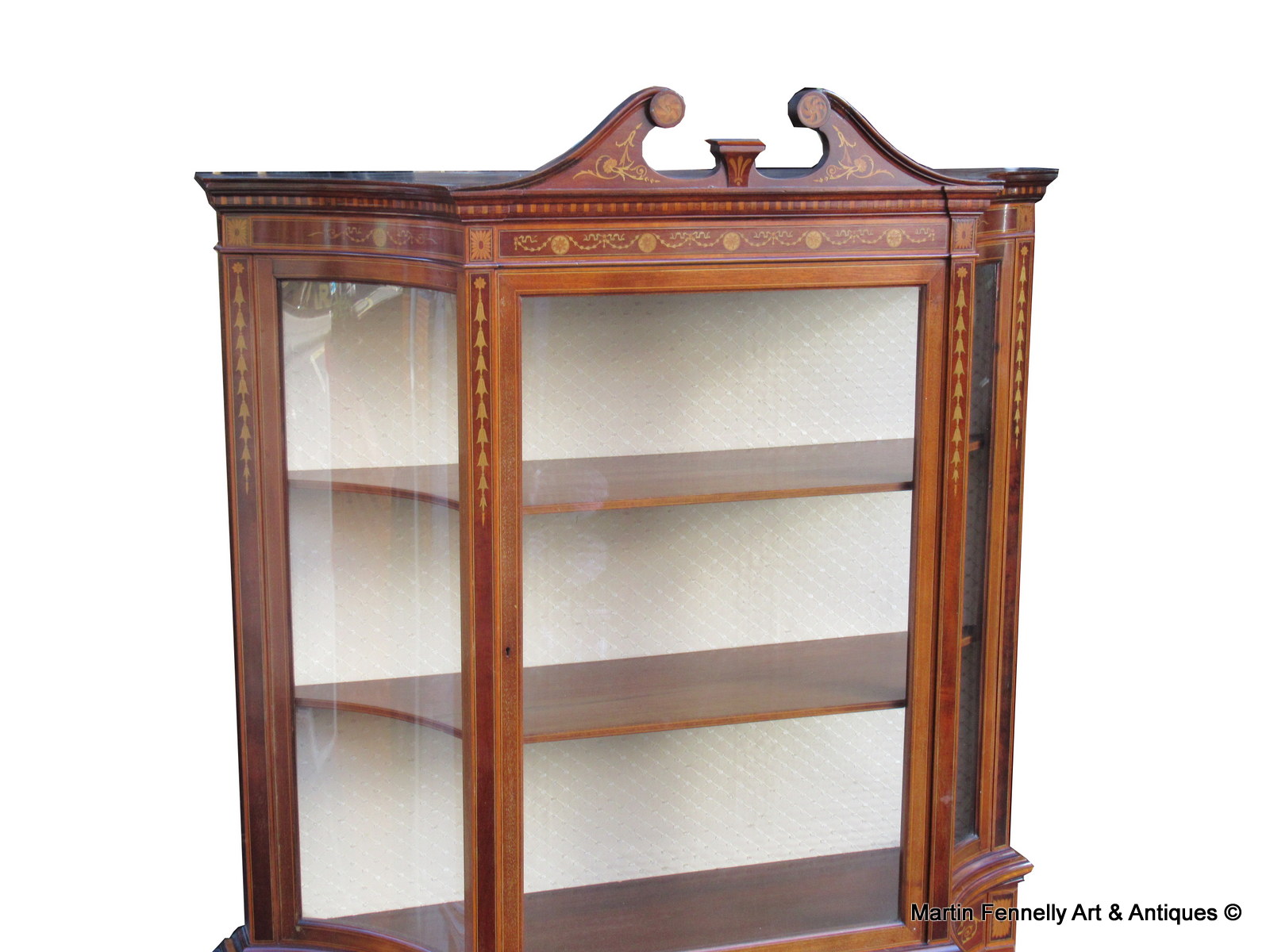 875 Sold Edwardian Display Cabinet - Edwards and Roberts - Circa 1900 - Image 2