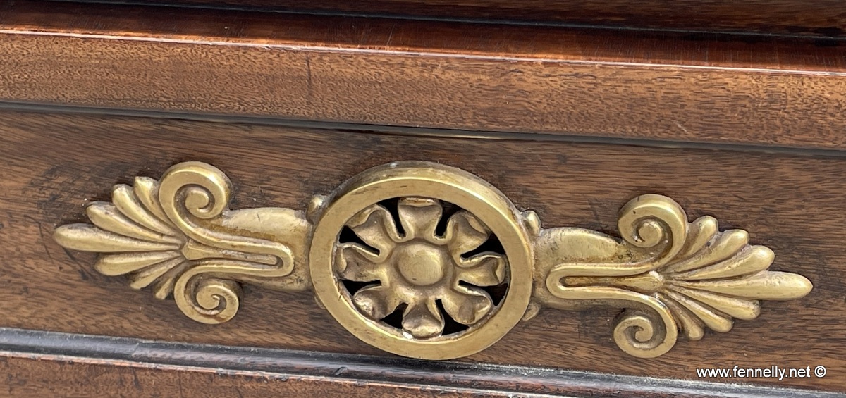 358 Pair of French Mahogany Victorian Side Cabinets Circa 1880 - Image 4
