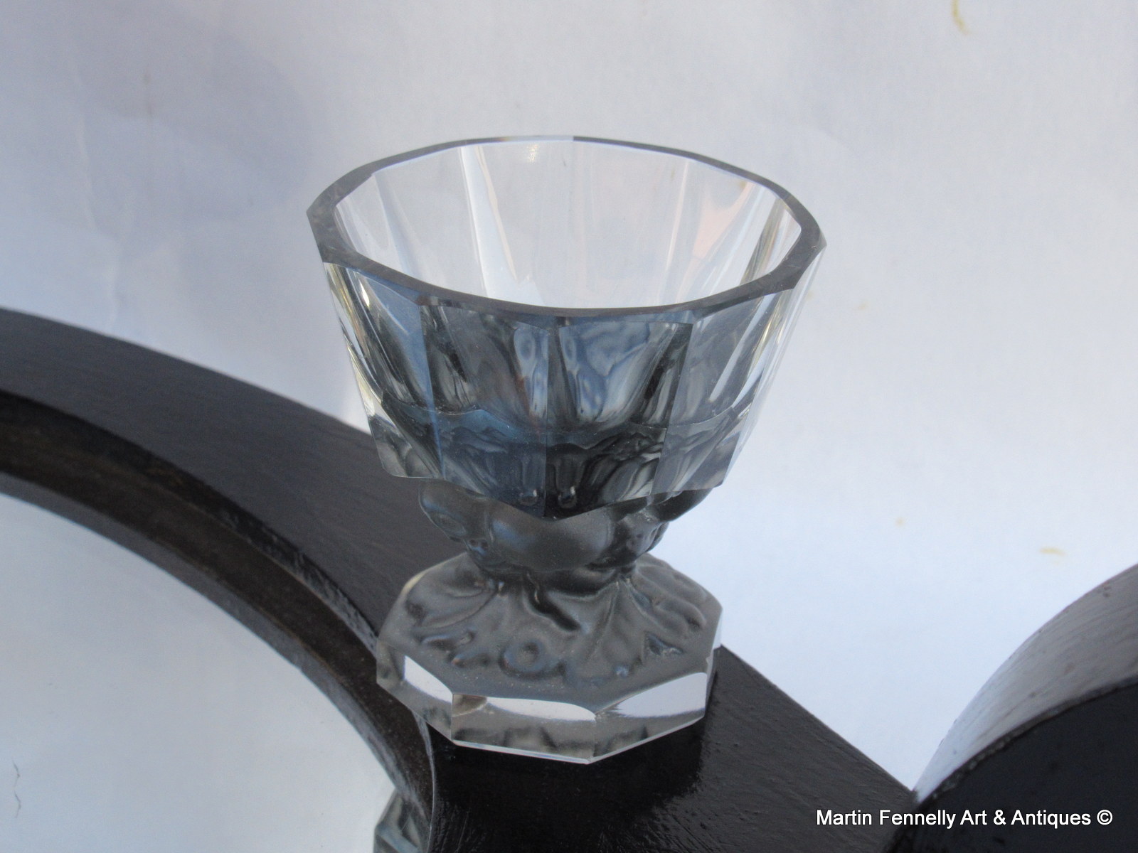 155 Rare Design Art Deco Crystal Decanter set Heinrich Hoffmann 1920's - Image 5